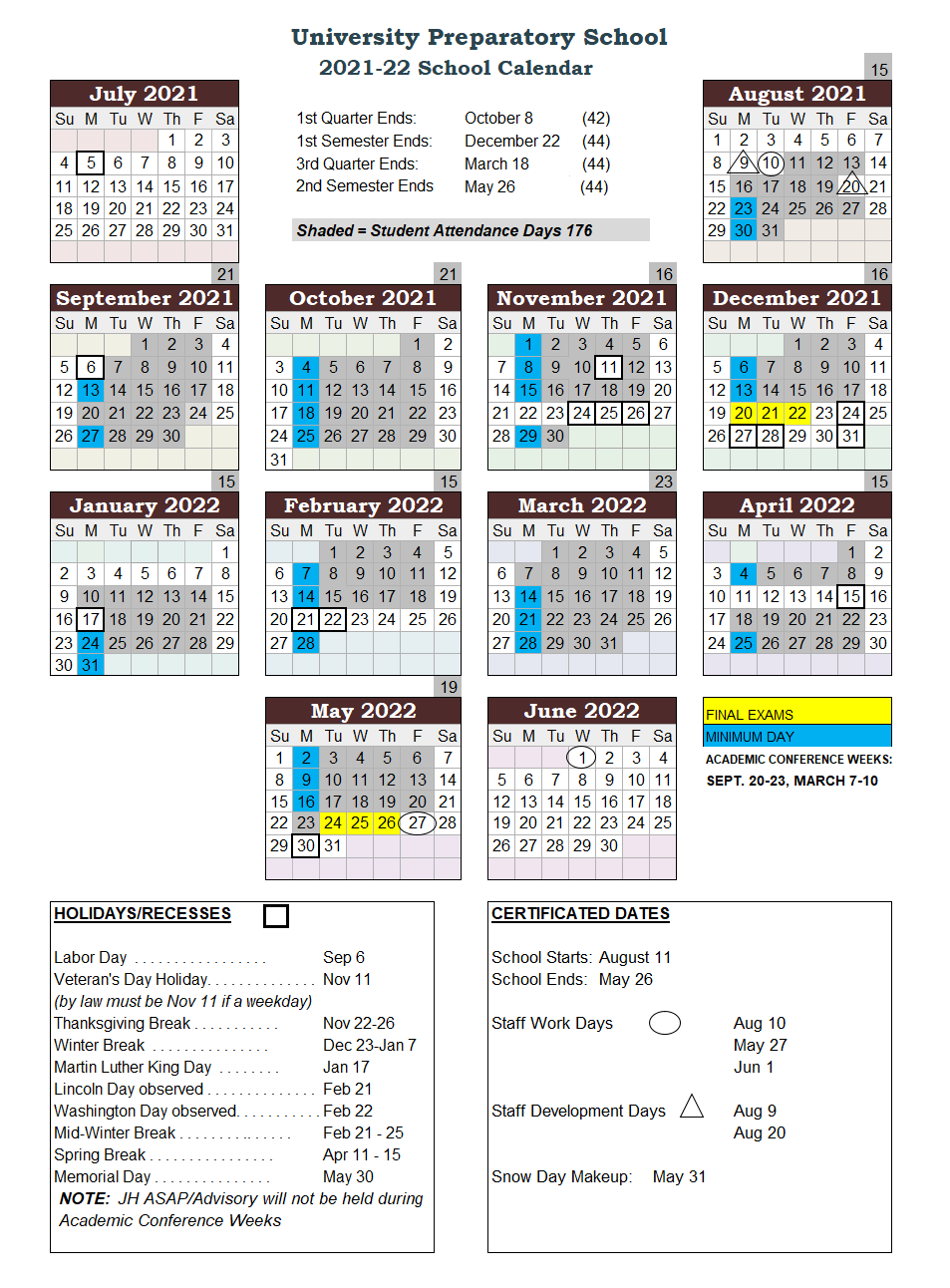 U Of M Academic Calendar 2022 School Calendar